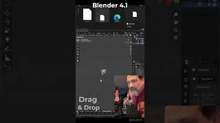 Blender 4.1 - Drag & Drop Now Available! - [No Way!] 