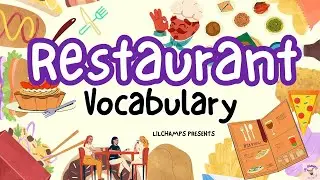 Restaurant Vocabulary | Words for Kids | Learn Vocabulary for Kids | With Pictures | Kids Learning