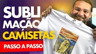 SUBLIMAÇÃO em CAMISETAS - Do iniciante ao avançado.