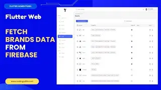 Fetch Brands Data from Firebase in Flutter | Firestore Tutorial for Admin Panel