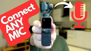 How to Connect ANY MICROPHONE to DJI OSMO Pocket 2