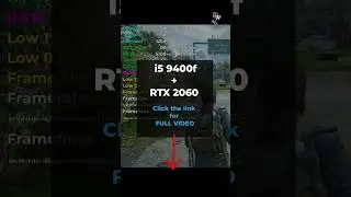 i5 9400f + RTX 2060 Tested in 14 Games (2024) | 1080p