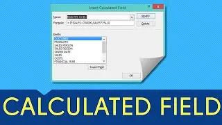 Pivot Table Excel Tutorial - CALCULATED FIELDS