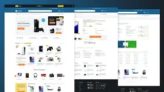 Demo: Create Multipage Full Ecommerce Website Design Using React JS | React Tutorial