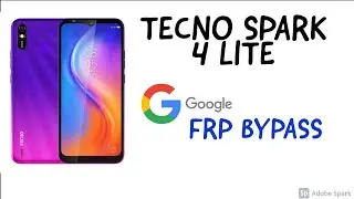 TECNO SPARK 4 LITE FRP BYPASS TECNO BB4K GOOGLE FRP