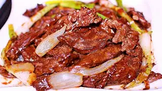 Steak and Onion Stir Fry Recipe - Easy Tender Juicy Beef Onion Stir fry