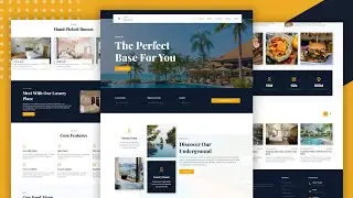 Build A Hotel Booking Website Using HTML CSS And JavaScript