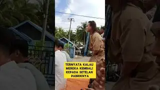 momen lucu ketika melihat waria yang kembali ke kodrat nya bikin ngakak ‼️