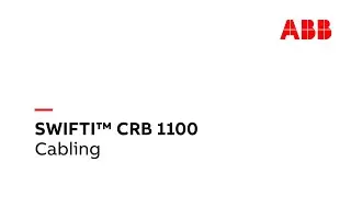 SWIFTI™ CRB 1100 Cabling