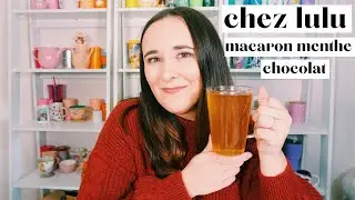 Chez Lulu Macaron Menthe Chocolate Tea Review & First Impression | Dana DeStefano