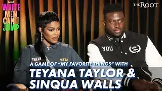 White Men Can't Jump Stars Teyana Taylor & Sinqua Walls Play "My Favorite Things"