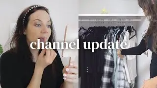 Channel UPDATE + Building My Sister’s FALL/WINTER Capsule Wardrobe | VLOG