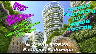 ГОРОДА БУДУЩЕГО ДЛЯ НОВОЙ РОССИИ. РАДОСТЬ РАДОМИРА. Планетарная световая работа № 3