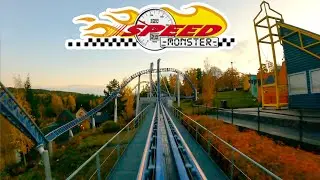 Speed Monster Front Row POV Tusenfryd Intamin Hydraulic Launch Coaster