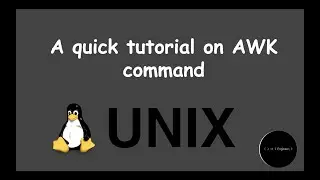 A quick tutorial on AWK command | Latest | Engineer