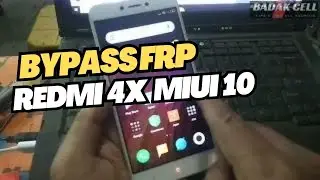 Lupa Akun Google Redmi 4x Bypass Frp tanpa komputer