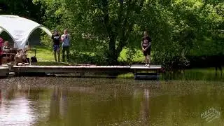 Impressive Performance in Frog Hopping Competition