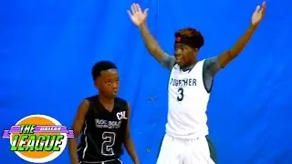 Boopie Miller vs Zion Harmon - Class of 2021 Basketball Battle at THE LEAGUE Finals