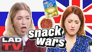 Russian Girl Tries UK Snacks For The First Time | Snack Wars: Fight For Your Country