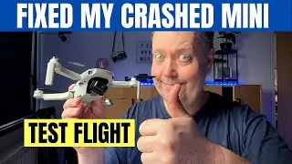 DJI Mavic Mini CRASH, ANALYSIS, FIX and TEST FLIGHT