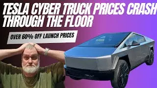 Tesla CyberTruck Prices Crashing. Over 50% Down In A Month!