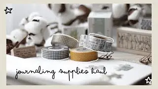stationery haul for 2020 // supplies for journaling & bullet journaling