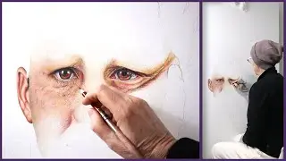 Hyperrealism Portraits: A Professional Colored Pencil Artist Reveals Their Portrait Drawing Process