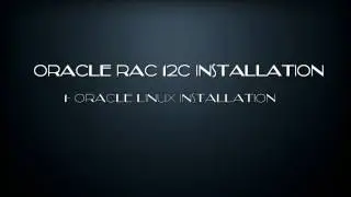 Oracle RAC 12C Installation -1-  Oracle Linux Setup.