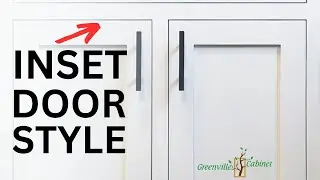 What is an Inset Door Style for a Cabinet?