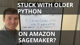 How To Install A Newer Version of Python On Amazon Sagemaker