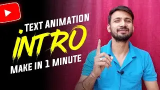 Professional Text Animation Intro In KineMaster - How to Make YouTube Intro -KineMaster Get Projects