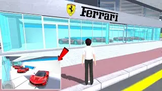 New Ferrari Car Showroom - 3D Driving Class 2023 - Android gameplay