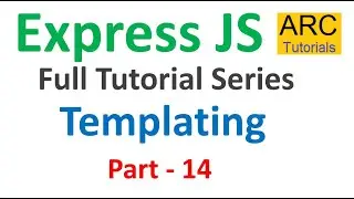 Express JS Tutorial #14 - Templating and Template Engines | Express js Tutorial For Beginners