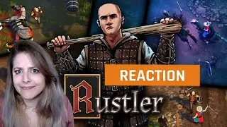 My reaction to the Rustler Grand Theft Horse Early Console Edition Trailer | GAMEDAME REACTS