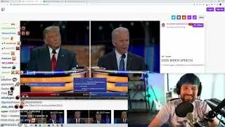 Destiny Reacts To Trump VS Biden AI Debate