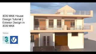 3DS MAX House Design Tutorial | Exterior Design in 3DS Max