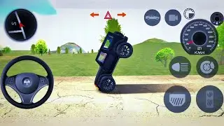 Dollar (Song) Modified Mahindra Black Thar 🤯 Off Road Driving Gameplay Indian Cars Simulator 3D 🔥