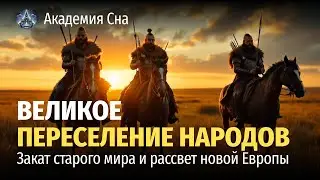 🌙 Лекция для сна 🏇 Великое переселение народов: закат старого мира и рассвет новой Европы 🏇