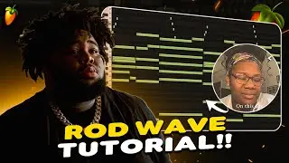 Flipping A Viral TikTok Video Into A Rod Wave Type Beat | Fl Studio Tutorial