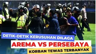 Detik-detik Kerusuhan Dilaga Arema Vs Persebaya