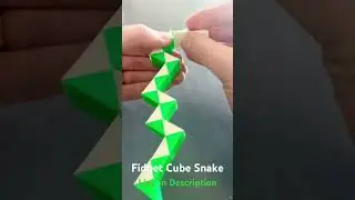 Cube Fidget Snake Toy 