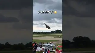 F-22 RAPTOR DEMO! 🔥 