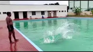 slow motion fall into the pool - slow motion fx app