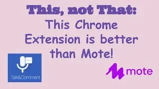 Use this Chrome extension to leave voice feedback for your students.