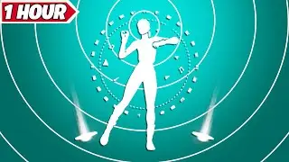 Fortnite Miku Live Emote 1 Hour ! ( Hatsune Miku Dance  )
