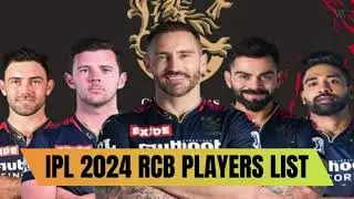 RCB Squad IPL 2024 | IPL 2024 |  Royal Challengers Bangalore Team | RCB Team 2024 