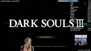 Dark Souls 3 Any% NTD Speedrun (45:48)