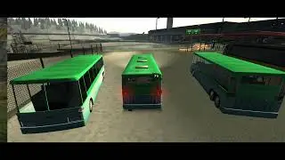 Маршрут 71 Южный Челнок - Прохождение 2-3 - Bus Driver 2007