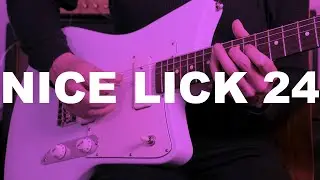 Nice Lick 24: Minor 6th Pentatonic Shred (kind of)