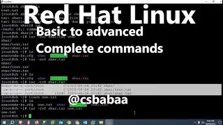 Basic to advanced Complete  Red Hat Linux commands 